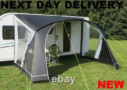 N New L@@k 2021 Sunncamp Swift 390 Caravan Sun Canopy Awning Open Porch Front