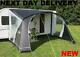 N New L@@k 2021 Sunncamp Swift 390 Caravan Sun Canopy Awning Open Porch Front