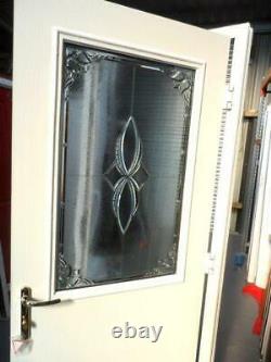 New Pebble Composite Front Door Set UPVC Frame 2105 X 950