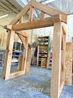 Oak Porch 1565mm Wide x 900mm Depth Solid Oak Porch EX DISPLAY (1 OFF)