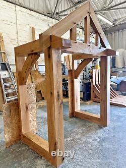 Oak Porch 1565mm Wide x 900mm Depth Solid Oak Porch EX DISPLAY (1 OFF)