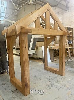 Oak Porch 1750mm Wide x 900mm Depth Solid Oak Porch EX DISPLAY (1 OFF)