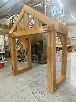 Oak Porch 1750mm Wide x 900mm Depth Solid Oak Porch EX DISPLAY (1 OFF)