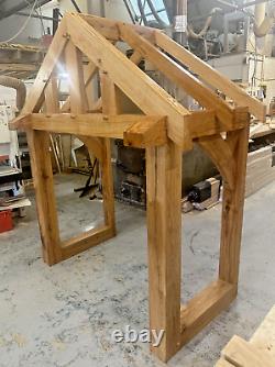 Oak Porch 1750mm Wide x 900mm Depth Solid Oak Porch EX DISPLAY (1 OFF)