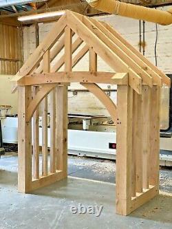 Oak Porch, Doorway, Oak Wooden porch, Oak CANOPY, Entrance, Self build kit, Oak