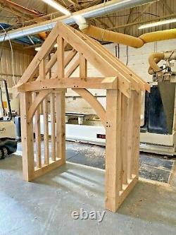 Oak Porch, Doorway, Oak Wooden porch, Oak CANOPY, Entrance, Self build kit, Oak