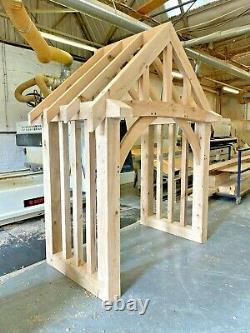 Oak Porch, Doorway, Oak Wooden porch, Oak CANOPY, Entrance, Self build kit, Oak