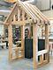 Oak Porch + Over Hanging Front Rafters We Make To Any Designs & Any Sizes