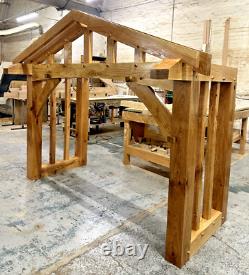 Oak Porch THE STRATFORD Semi Built Form MADE TO ORDER by hand in UK Porch