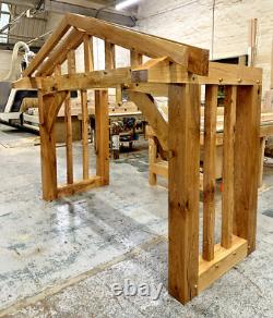 Oak Porch THE STRATFORD Semi Built Form MADE TO ORDER by hand in UK Porch