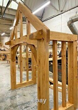 Oak Porches Curved Front Beam Width UPTO 2200mm Other sizes can be made