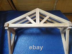 Oak frame porch kit canopy