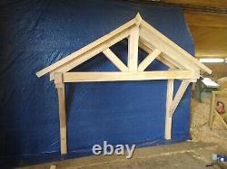 Oak frame porch kit canopy