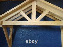 Oak frame porch kit canopy