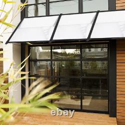 Outdoor Door Window Awning Canopy Front Back Porch Patio Cover Yard Rain Shelter