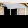 Outsunny Door Awning Canopy Window Rain Shelter Cover Front Back Porch Window Sh