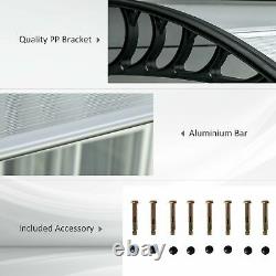 Outsunny Front Door Canopy Outdoor Awning 300x100cm for Window Porch Back Door C