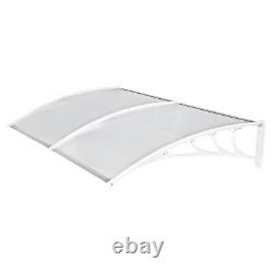 Over Door Canopy Porch Front Rain Cover Awning Shelter Outdoor Patio 60100cm UK