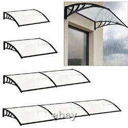 Rain Canopy Door Canopy Awning Front Door Canopy for Outdoor Window Porch Shade