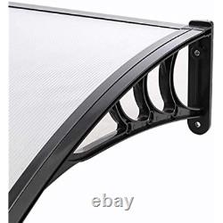Rain Canopy Door Canopy Awning Front Door Canopy for Outdoor Window Porch Shade