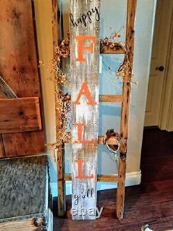 Reversible Sign for Fall and Christmas 5 feet tall perfect front porch si