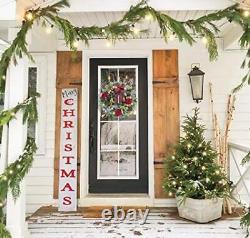 Reversible Sign for Fall and Christmas 5 feet tall perfect front porch si