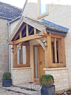 SOLID OAK PORCH KITS. HANDMADE & HANDCRAFTED to your measurements BESPOKE