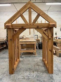 SOLID OAK PORCH KITS. HANDMADE & HANDCRAFTED to your measurements BESPOKE