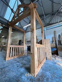 SOLID OAK PORCH KITS. HANDMADE & HANDCRAFTED to your measurements BESPOKE