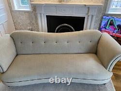 Sofa. Classic period design sofa and single arm chair. Sofa Depth from front to