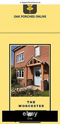 Solid Oak Porch Oak Doorway SPECIAL OFFER Semi Built porch Custom Built