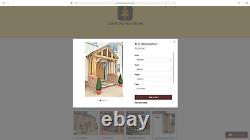 Solid Oak Porch THE BROADWAY Oak Porches Online 2600mm wide x 900mm D