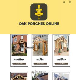 Solid Oak Porches Made To Order OAK PORCHES ONLINE Bespoke Oak Porches