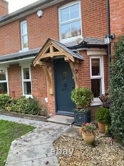 Solid oak Porch canopy kit 1450mm 38 degree span