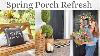 Spring Front Porch Makeover Front Porch Decorating Ideas For Spring