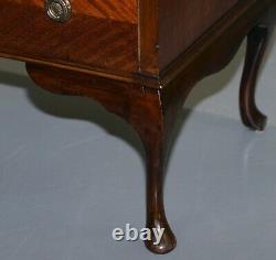 Stunning 1900's Mahogany Chippendale Drop Front Bureau Desk Lovely Timber Patina