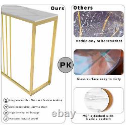 Stunning Hallway Console Table Marble Porch Side Table Front Room/Door Storage