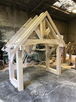 THE ROMNEY SOLID OAK PORCH KIT. HANDMADE and HANDCRAFTED