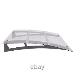 Tidyard Door Canopy Patio Rain Shelter Front Porch Canopy Doorway or Window H5B0