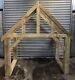 Timber Hand Crafted Door Way Wooden Porch/canopy. Delivery Available