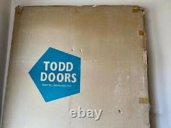 Todd Doors Period External Oak Door Lead Glass Panels Victoria BNIB