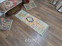 Turkish Rug, Front Door Rug, Bedroom Rug, Vintage Rug, Wool Rug, Handmade Rug