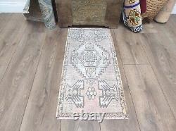 Turkish Rug, Vintage Rug, Handmade Rug, Small Area Rug, Front Door Rug, Wool Rug