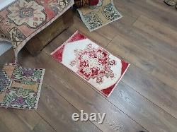 Turkish Rug, Vintage Rug, Wool Rug, Bedroom Rug, Front Door Rug, Handmade Rug