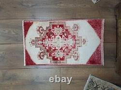 Turkish Rug, Vintage Rug, Wool Rug, Bedroom Rug, Front Door Rug, Handmade Rug