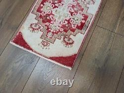 Turkish Rug, Vintage Rug, Wool Rug, Bedroom Rug, Front Door Rug, Handmade Rug