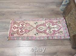 Turkish Rug, Vintage Rug, Wool Rug, Handmade Rug, Front Door Rug, Small Area Rug