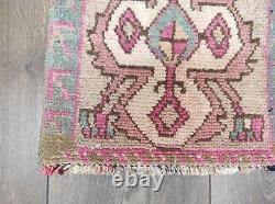 Turkish Rug, Vintage Rug, Wool Rug, Handmade Rug, Front Door Rug, Small Area Rug