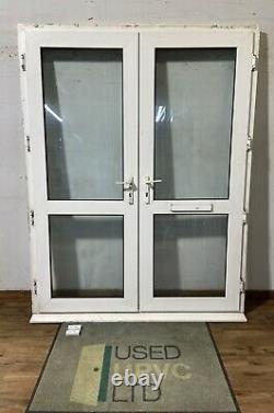 Upvc Pvcu-front French Doors-exterior-external-plastic-porch-entrance-georgian