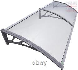 VOUNOT Front Door Canopy Outdoor Awning, Rain Shelter for Back Door, Porch